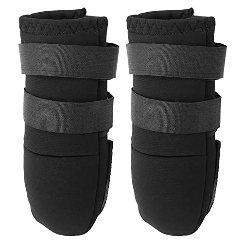 AKLOSIPY 2 Stück Hundestiefel mit I-Slip-Sohle für Hunde Unterschiedlicher Größe, Zwei Riemen, Welpenstiefel, Hundeschuhe Zum Laufen auf Jedem (L) von AKLOSIPY