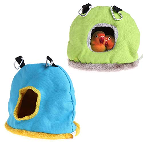 AKLOSIPY Warmer Vogel – Sm Bird P für den Winter, Weicher Schlafsack für Ziervögel, Gemütliches Bett für Sittiche, Finken und Sm Birds, Ideal für den Innen- und Außenbereich (229) von AKLOSIPY