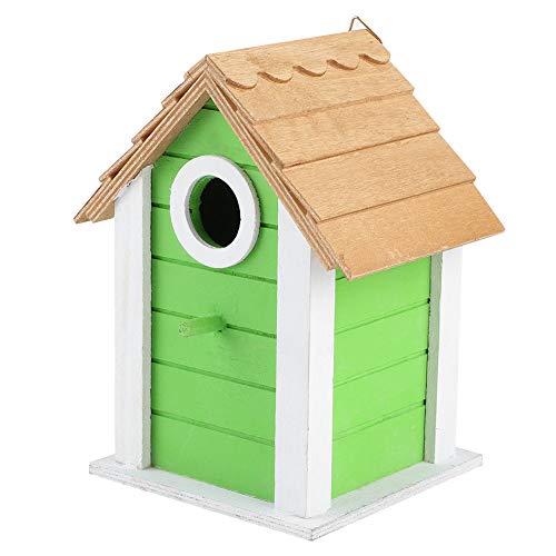 Handgefertigtes Vogelhaus aus Holz für den Außenbereich, Garten, Balkon, Dekoration, Ruhebox für Vögel, Wetterfest, Vogelhaus für Sittiche von AKLOSIPY