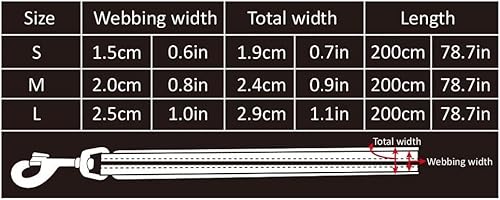 Hundeleine kleine Hunde leicht Multifunktionale, verstellbare Hundeleine, handfreie Haustier-Trainingsleine, reflektierende Mehrzweck-Hundeleine (Size : A(S)) von AKSHVA