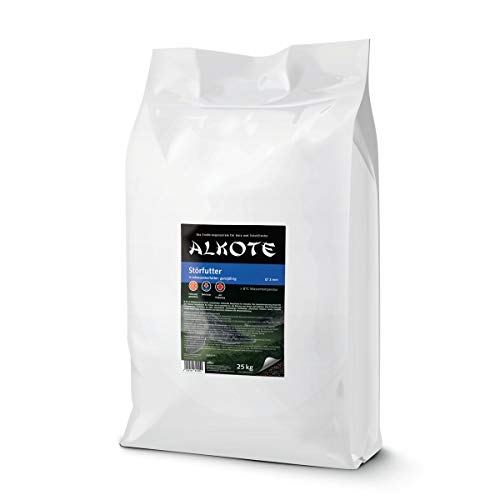 AL-KO-TE, Leistungsfutter für Störe, Frühjahr bis Herbst, Sinkende Pellets, 3 mm, Störfutter, 25 kg von AL-KO-TE