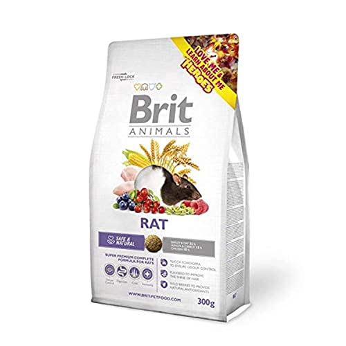 Allco Brit Animals Rat Complete | 300g Premium-Rattenfutter von Brit