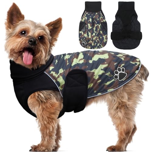 ALAGIRLS Fashion Sports Hundemantel Hundemantel Dackel Hund Regenmantel ALADC002 BrownCamo S von ALAGIRLS