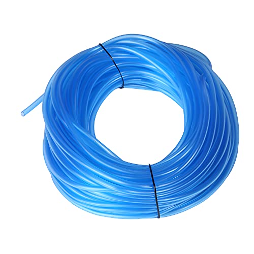 ALEGI Aquarien 30 m Standard 3/16 Zoll Flexibler Luftschlauch Blau für Aquarien, Terrarien und Hydrokulturen (blau 30 m) von ALEGI