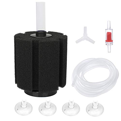 ALEGI Aquarium-Schwamm-Filter-Set für Aquarien, für 40–80 Gallonen Brüchte, Betta, Garnelen, Fischtank von ALEGI