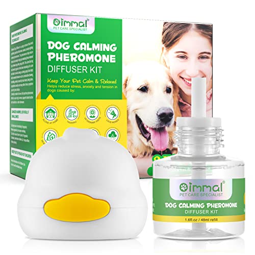 ALIVO Beruhigender Diffusor für Hunde, beruhigender Stöpsel-Diffusor für Hunde, beruhigendes Pheromon-Starter-Set hilft bei der Linderung von Angst, Anti-Stress und Komfort für Hunde, Haustierbedarf, von ALIVO