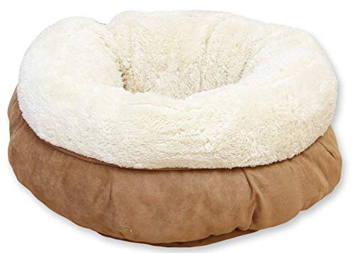 AFP AFPK02133 Katzenbett Lambswool Donut Bed, braun von ALL FOR PAWS