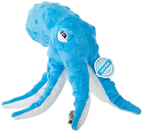 ALL FOR PAWS Chill Out Sommer Hundespielzeug Kühlspielzeug Outdoor Play Plüschtier Oktopus Blau von ALL FOR PAWS