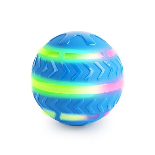 ALL FOR PAWS Interaktiver LED-Hundespielzeugball, Spielzeug, bewegungsaktivierter Rollball für Hunde, USB wiederaufladbar von ALL FOR PAWS