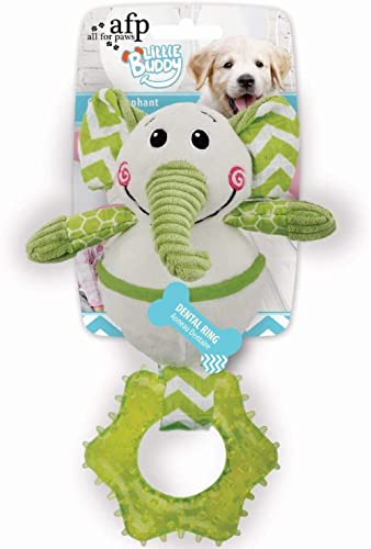 ALL FOR PAWS Little Buddy Goofy Elefant Hundespielzeug, Plüsch, 3,5 kg von ALL FOR PAWS