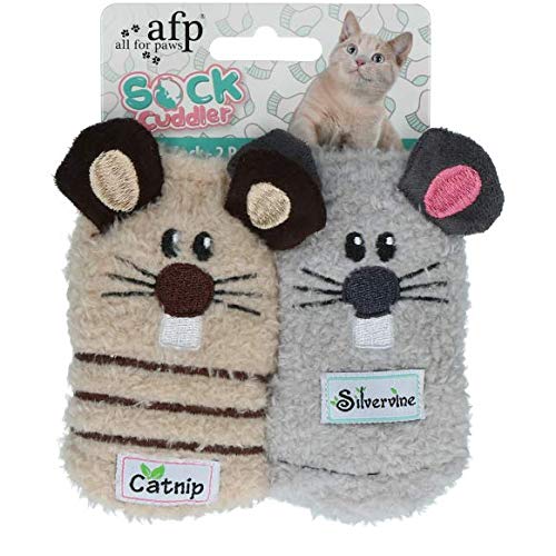 ALL FOR PAWS Sock Cuddler Mouse Socke Cuddler 2-teilig, 1,7 kg von ALL FOR PAWS