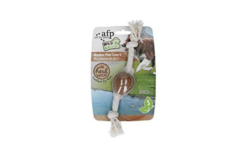 ALL FOR PAWS Wild & Nature Woober Kauspielzeug für Hunde, Tannenzapfen, klein, 1,6 kg von ALL FOR PAWS