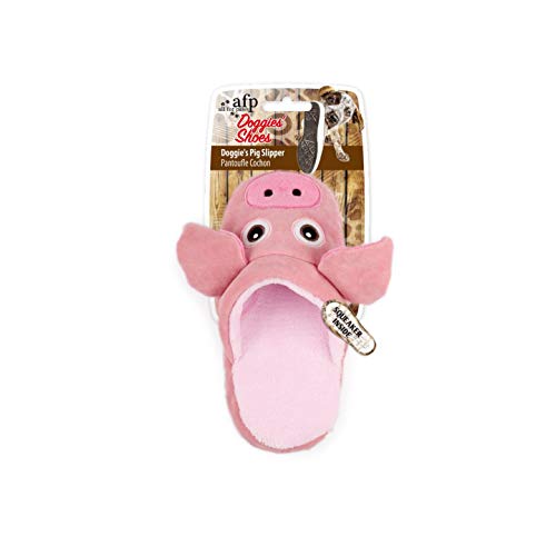 ALL FOR PAWS Doggie's Shoes Pig Slipper Kauspielzeug, 2 kg von ALL FOR PAWS