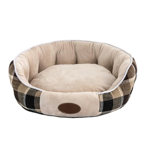 Hundebett Four Seasons Universal Pet Supplies Hundehaus, Katzenhaus mit hoher Rückenlehne, kreatives Haustierhaus, abnehmbares und waschbares Hundehaus Hundebett für Große Mittelgroße Kleine Hunde (C von ALLC