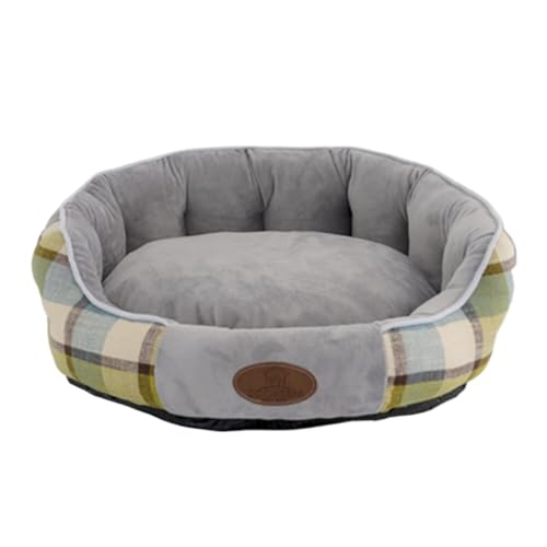 Hundebett Four Seasons Universal Pet Supplies Hundehaus, Katzenhaus mit hoher Rückenlehne, kreatives Haustierhaus, abnehmbares und waschbares Hundehaus Hundebett für Große Mittelgroße Kleine Hunde (C von ALLC