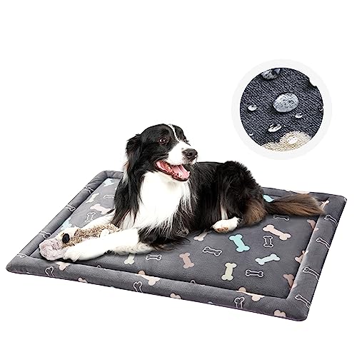 ALLISANDRO Hundedecke Hundematte wasserdichte Sofa Matte mit grauem Totenkopf-Muster - wasserdichte Matte zum Schutz und zur Abwehr, 120x75cm von ALLISANDRO