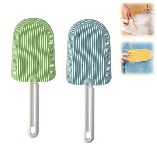 ALOEU Cat Tongue Comb, Cat Tongue Brush, 2 PCS Cat Brush Cat Tongue Comb for Natural Grooming, Cat Tongue Licking Hair Comb, Simulated Cat Tongue Comb(C) von ALOEU