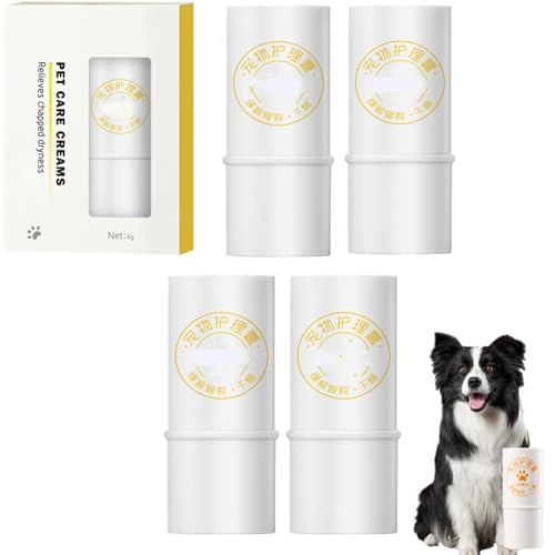 ALOEU Njula Paw Care Stick, Pet Care Cream Njula Paw, Paw Ointment for Cats, Paw Ointment for Dogs, Moisturizer for Dry Paw Pads, Paw Pad Moisturizer for Dogs, Replenishes Moisture, Relief to Dry(4) von ALOEU