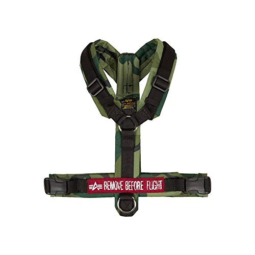 Alpha Industries Alpha Dog Harness, Olive Camo, XXL von ALPHA INDUSTRIES