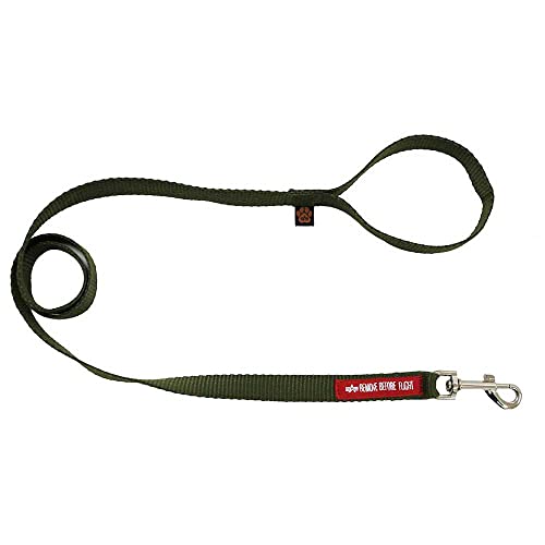 Alpha Industries Basic Dog Leash Alltagstaugliche, robuste Leine Alpha Orange von ALPHA INDUSTRIES