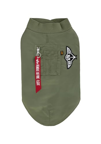 Alpha Industries Dog MA-1 Jacket, Sage-Green, XXL von ALPHA INDUSTRIES