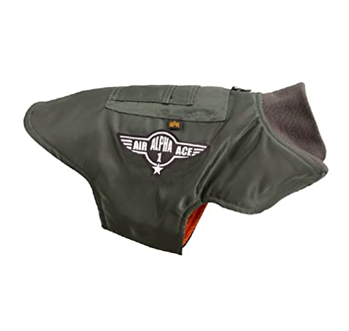 Alpha Industries Dog MA-1 Nylon Flight Jacket Fliegerjacke für Hunde Sage-Green Alpha Industries Dog MA-1 Nylon Flight Jacket Fliegerjacke für Hunde Sage-Green von ALPHA INDUSTRIES