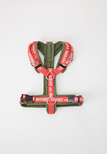 Alpha Industries Dog RBF Harness, Dark Olive, XL von ALPHA INDUSTRIES