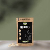 ALPHAZOO Bierhefe Tabletten für Hunde und Katzen 75 g von ALPHAZOO