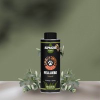 ALPHAZOO Fellliebe Futteröl für Hunde und Katzen 250 ml von ALPHAZOO