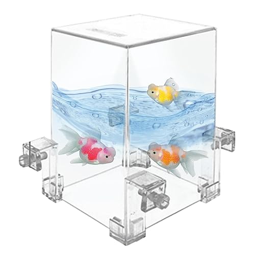 ALWIDA Fish Tank, Clear Water Fish Tank, Pressure Tanks, Transparent Fish Tank, Refillable Aquarium Tank, Inverted Tank, Gold Fish Aquarium Tank Fish Tank Starter Kit von ALWIDA