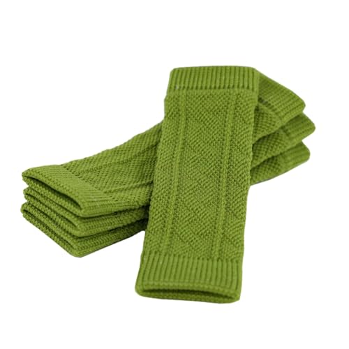 ALWIDA Hund Ellenbogenschutz, Hundekniebandage, 4 Hundebeine Stricksocken, Hund Wundschutz, Haustier Bein Wundschutz, Hund Beinwärmer Wraps, Haustier Ellenbogen Schutzhülle für Kleine Mittlere Hunde von ALWIDA