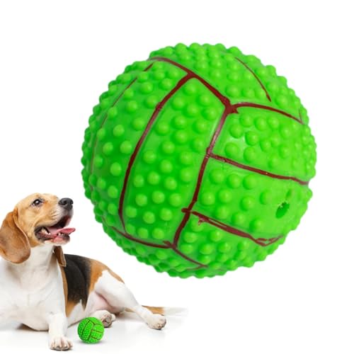 ALWIDA Hundetrainingsball-Spielzeug | Interaktives Hundespielzeug, Leckerli-Bälle, Welpenspielzeug, bissfest, Ball-Futterspender für kleine und mittelgroße Hunde, Spielen, langsames Füttern von ALWIDA