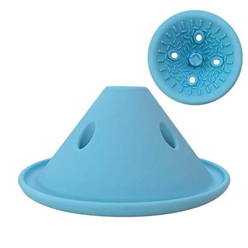 ALWIDA Silikon Pet Slow Feeder | Anti-Ersticken Puzzle Hund Futternäpfe | Silikon Pet Feeder Interaktive Hund Futternäpfe Lecken Schüssel Futterspender für Katzen Hunde von ALWIDA