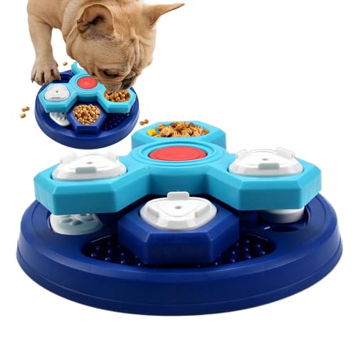 ALWIDA Slow Feeder Bowl | Kreativer Futternapf für Haustiere | Interaktiver Hund Langsamer Feeder für kleine und mittelgroße Hunde und Katzen, Anti-Rutsch-3-lagiger langsamer Futternapf für Hunde von ALWIDA