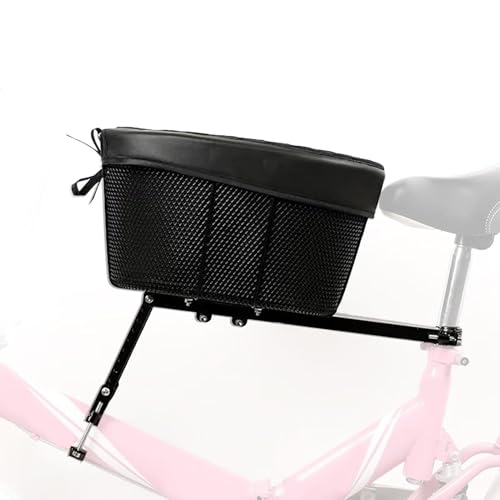 Cycle Pet Basket – Fahrrad-Picknick-Tasche, abnehmbarer Fahrrad-Klappkorb, abnehmbarer Fahrradkorb für Haustiere, Mehrzweckkorb für kleine Haustiere für Haustiereinkäufe, Camping und Outdoor von ALWIDA