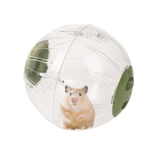 Hamster-Ball – Kleintier-Ball, Spielzeug, leise, Meerschweinchen-Bälle, tragbarer, sicherer Zwerghamster-Ball, leiser Katzen-Hamster-Ball, Zwerghamster-Übungsball, Workout-Spielzubehör für Haustiere von ALWIDA