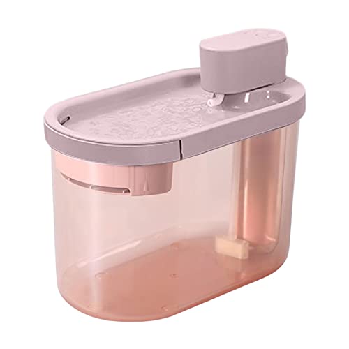 Katzen Wasserbrunnen, 2.2L Automatischer Wasserbrunnen, Haustier Wasserbrunnen mit Filter, Trinkbrunnen für Katzen, Trinkwasserspender Katze Wassernapf Haustier Wasserbrunnen mit Filter, Smart Pumpe von ALWIDA