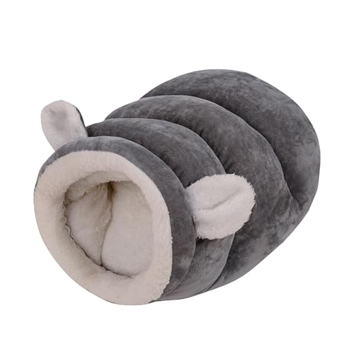 Katzenschlafsack - Hundeschlafsack | Halbgeschlossene Katzenbetten für Indoor-Katzen groß | Winter Katzenbett Katzenbett Katzenbett | Winter Katzenbett Schlafsack | Katzenschlafsack | von ALWIDA