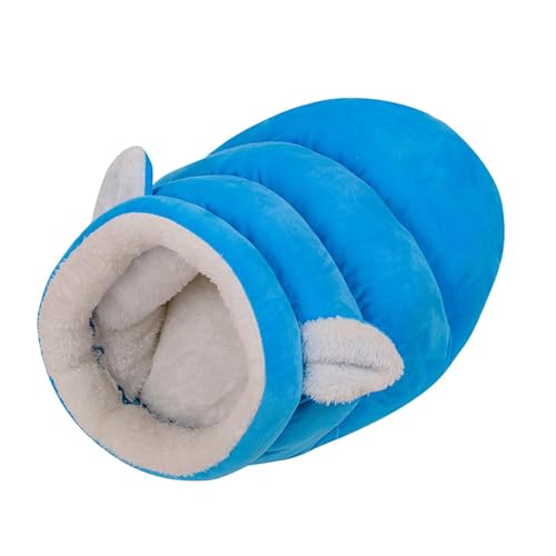 Katzenschlafsack - Hundeschlafsack | Halbgeschlossene Katzenbetten für Indoor-Katzen groß | Winter Katzenbett Katzenbett Katzenbett | Winter Katzenbett Schlafsack | Katzenschlafsack | von ALWIDA