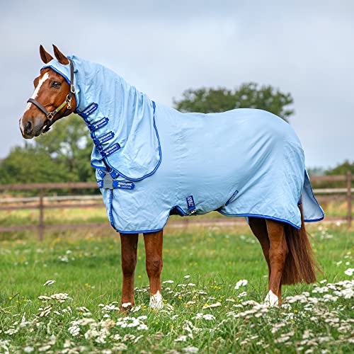 Horseware Amigo Pony Ripstop Hoody - Azure Blue von AMIGO