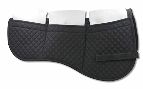 AMKA Sattel Korrektur Pad Sattelkissen 6-1 mit 6 Taschen +18 Pads, Sattelpad zur Sattelanpassung von AMKA