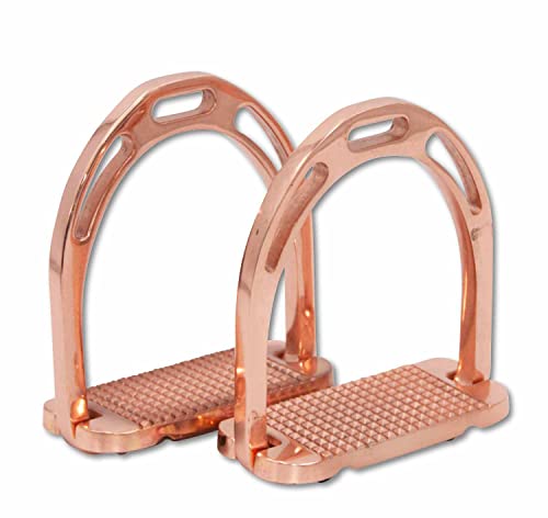 AMKA Steigbügel aus Aluminium in Rosegold 12 cm extraleicht von AMKA