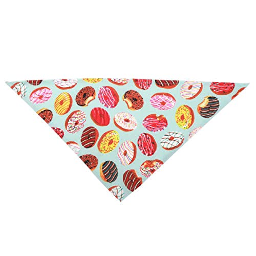 Bandanas für Hunde, Obstdruck, Haustier-Halstuch, für kleine Hunde, Katzen, verstellbar, Baumwolle, Welpen-Lätzchen, Sommer-Hundepflege-Zubehör, 2 Stück 5 m von AMOIZH