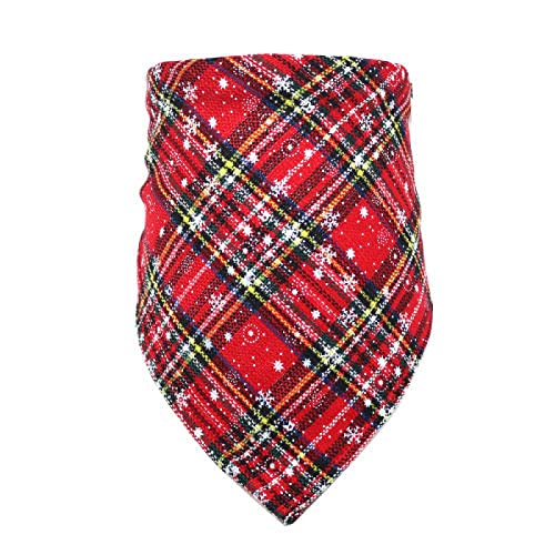 Bandanas für Hunde, Weihnachten, Hundehalstuch, Haustierbedarf, Hunde, Haustiere, Bandana, Schal, kleine Hunde-Lätzchen, Baumwolle, Hundezubehör, 3 Stück F S von AMOIZH