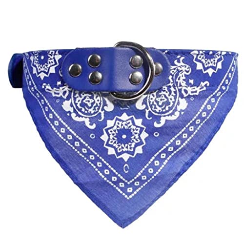 Bandanas für Hunde, verstellbar, kleines Hundehalsband für Hunde, kleines Haustier, Slobber Handtuch, Pitbull Katzenhalsband, Druckdesign, Halstuch, 2 Stück, A M von AMOIZH