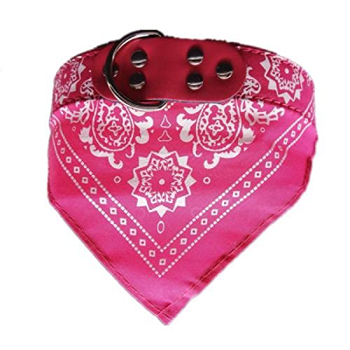 Bandanas für Hunde, verstellbar, kleines Hundehalsband für Hunde, kleines Haustier, Slobber Handtuch, Pitbull Katzenhalsband, Druckdesign, Halstuch, 2 Stück, H XXL von AMOIZH