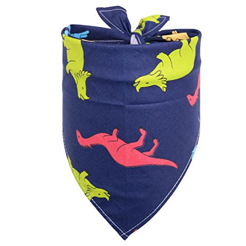 Bandanas für Hunde, verstellbares Halstuch, dreieckiges Halstuch, Muster, Speicheltuch, Haustier, Katze, Hund, Sommer, Bandana, Halsband, 6 Stück I von AMOIZH