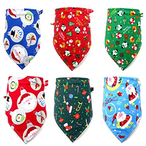 Bandanas für Hunde Hund Katze Bandanas Schal Verstellbar Baby Hunde Katzen Lätzchen Dreieckige Fliege Haustier Fellpflege Zubehör 50 Stück B M von AMOIZH