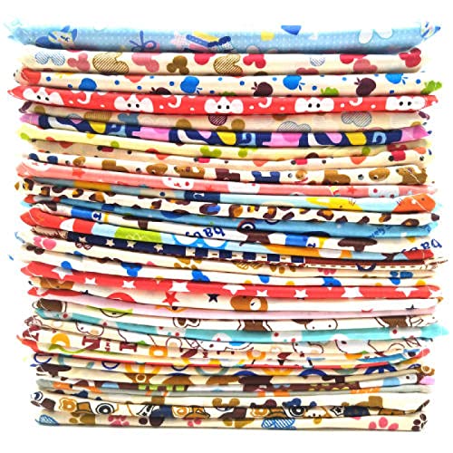 Bandanas für Hunde Hund Katze Bandanas Schal Verstellbar Baby Hunde Katzen Lätzchen Dreieckige Fliege Haustier Fellpflege Zubehör 50 Stück F M von AMOIZH