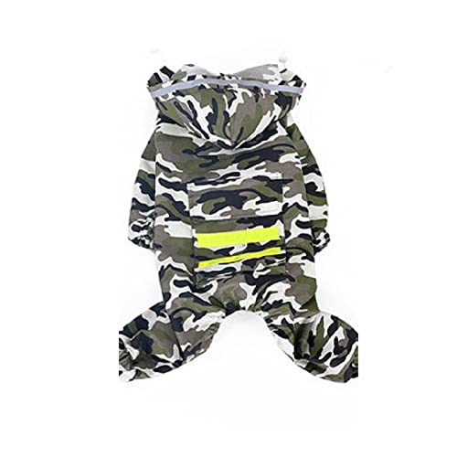 Regenmantel Hunde Regenmantel Regenanzug Hunde Regenmantel Regenanzug Regenmantel Labradorumhang Wasserdicht 1 Stück Camouflage 5XL von AMOIZH